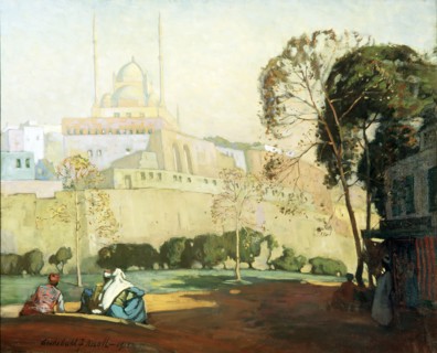 The Citadel, Cairo, 1918. Creator: Archibald Frank Nicoll.