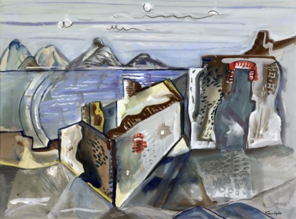 Ruins, 1937. Creator: Frances Hodgkins.