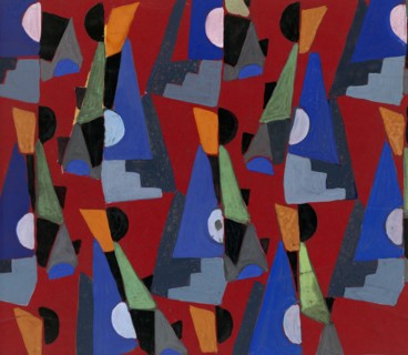 Untitled (Textile design no VIII),  c1925. Creator: Frances Hodgkins.