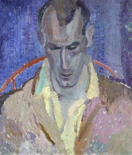 Portrait of Arthur Lett-Haines, 1920. Creator: Frances Hodgkins.