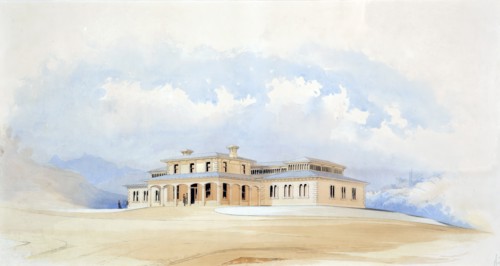 Colonial Museum, Wellington, 1865. Creator: George O'Brien.