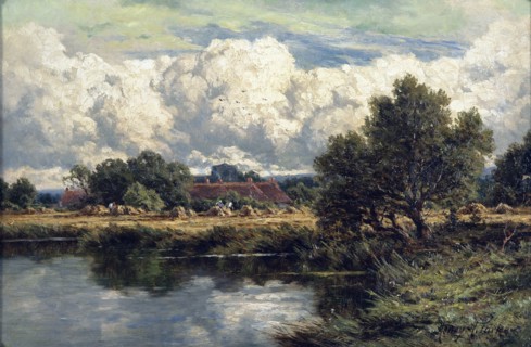 At Sonning, Berkshire, (c1900s). Creator: Henry Hillingford Parker.