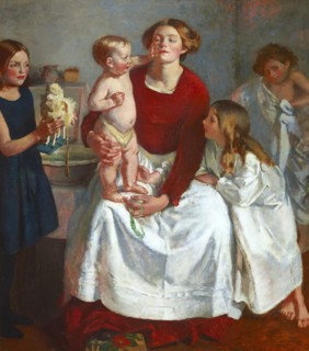 After the bath,  1910-1911. Creator: Henry Tonks.
