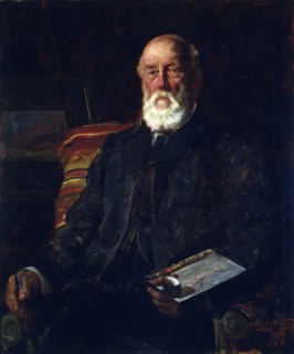 Portrait of C.D. Barraud, 1897. Creator: James McLauchlan Nairn.