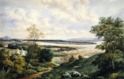 Shortland, Thames, c1868. Creator: John Barr Clark Hoyte.