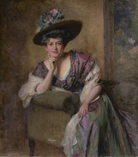 Portrait of Irene Mandl, c1905-1910. Creator: John Quincy Adams.