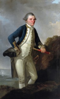 Portrait of Captain James Cook,  c1780. Creator: John Webber.