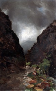 Otira Gorge,  c1893. Creator: Petrus van der Velden.
