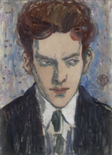 Edward McKnight Kauffer,  c1915. Creator: Raymond McIntyre.