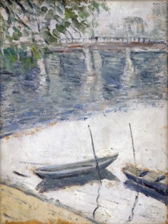 Morning on the Seine,  c1921. Creator: Raymond McIntyre.