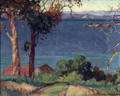 Across the Firth of Thames, c1925. Creator: Rhona Haszard.