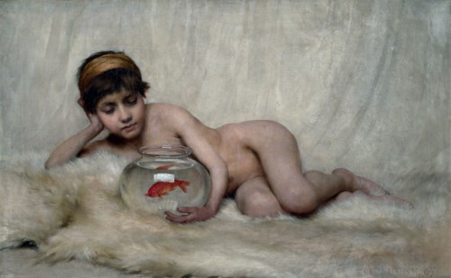 Idlesse, 1887. Creator: Thomas Benjamin Kennington.