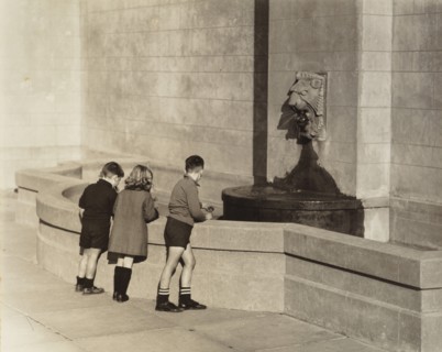 Interested children, 1930s. Creator: AJ Wales.