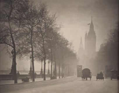 Winter sunshine, 1920s. Creator: Harry Moult.