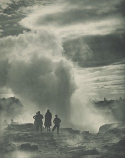 Pohutu Geyser, Whakarewarewa, 1920s. Creator: Harry Moult.
