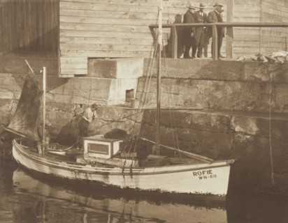 A Wellington Harbour corner. From the album: Camera Pictures of New Zealand, 1920s. Creator: Harry Moult.