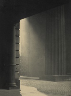 A shaft of light - Euston Station,c1929. Creator: Harry Moult.