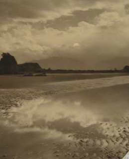 Setting sun, c1938-1946. Creator: Thelma Kent.
