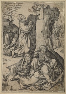 Agony in the Garden, 1584. Creator: Adriaen Huybrechts.