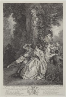 Voulez-vous triompher des belles?..., 1725. Creator: Simon Henri Thomassin.