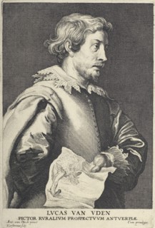 Lucas van Uden. From Icones principum virorum ('The Iconography'),  after 1645. Creator: Lucas Vorsterman.