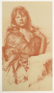 Young girl. From the portfolio: Robert Demachy,  c.1890-1914. Creator: Robert Demachy.