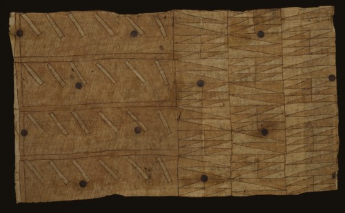 Ngatu (tapa cloth), 1800s. Creator: Unknown.