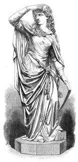 Elaine, by T. S. Westmacott, in the exhibition of the Royal Academy, 1868. Creator: Unknown.