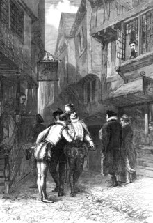 Gallants, by A. C. Gow,...Winter Exhibition of the Institute of Painters in Water Colours, 1869. Creator: W Thomas.