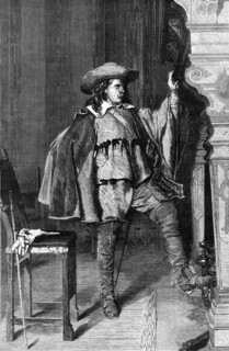 The Cavalier, by E. Meissonier, from the winter exhibition, No, 7, Haymarket, 1868.  Creator: W Thomas.