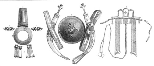 Abyssinian arms and ornaments, 1868. Creator: Unknown.