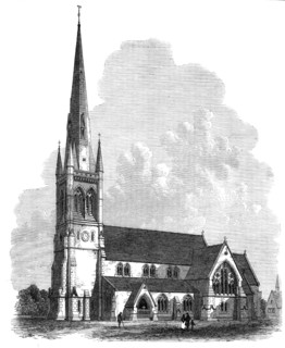 All Saints' Church, Sheffield, 1869. Creator: Unknown.