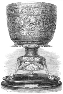 Bowl presented to the 68th Regiment in Burmah, 1869. Creator: Unknown.