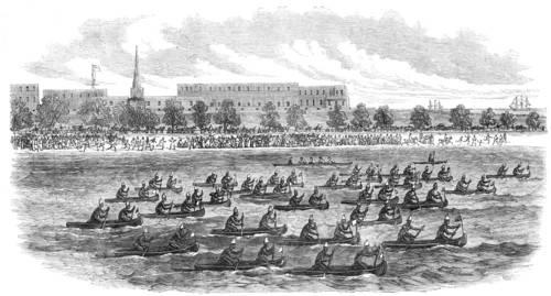 Catamaran race at Madras, 1868. Creator: Unknown.