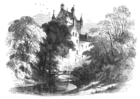 Cawdor Castle, 1868. Creator: S Read.