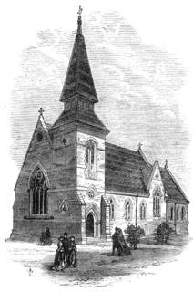 Christ Church, Kintbury, Berks., 1868. Creator: Unknown.