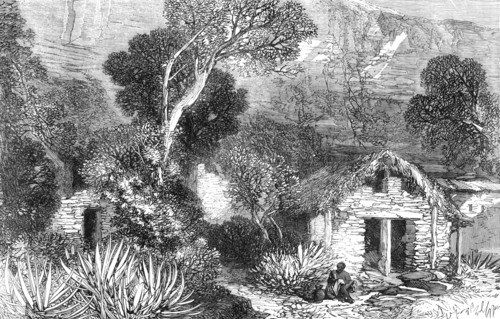Church and shrine of St. Romanus, Barra-Kat, near Senafe, 1868. Creator: Unknown.