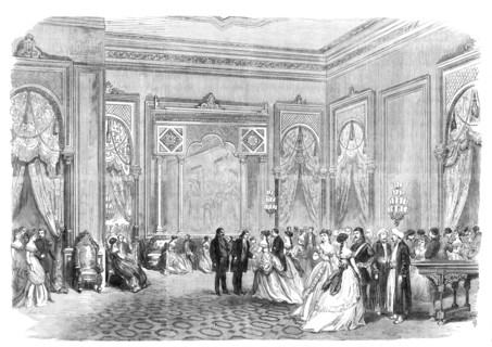 Fetes of the Viceroy of Egypt at Cairo: the Ball, 1869. Creator: Unknown.