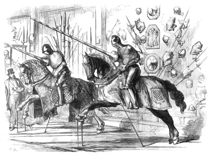 Group from the Meyrick Collection of Armour, in the South Kensington Museum, 1869. Creator: C. R..