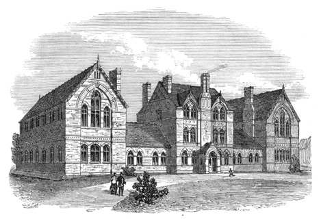Home for Destitute Boys, Bisley, Surrey, 1869. Creator: Unknown.