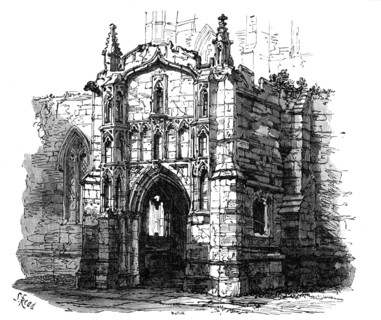 Leicester: South Porch of St. Margaret's Church, 1868. Creator: Unknown.