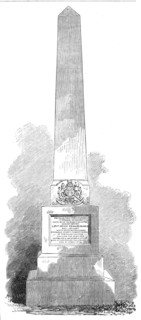 Monument to Lieut. H. E. Baines at Quebec, 1869. Creator: Unknown.