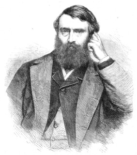 Mr. David Masson, Professor of Rhetoric and Belles Lettres at the University of Edinburgh, 1865. Creator: Unknown.