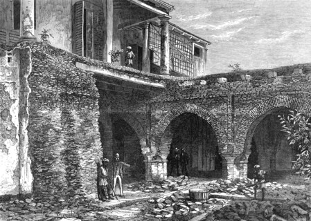 Part of the Old Fort, Calcutta, 1869. Creator: Unknown.