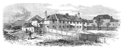 Pension office, Deptford Dockyard, 1869. Creator: Unknown.