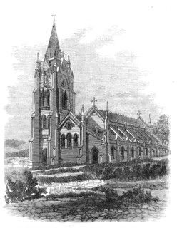 Roman Catholic church, Wellington, New Zealand, 1869. Creator: Unknown.
