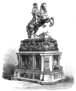 Statue of Prince Eugène at Vienna, 1865. Creator: Unknown.
