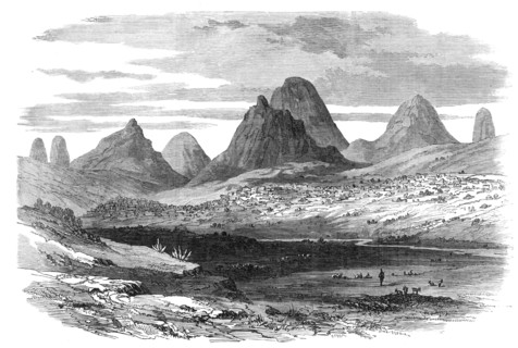 The Abyssinian Expedition: Adowa, from the road to Axum, 1868. Creator: Unknown.