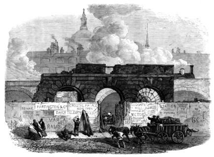 The last of the old Fleet Prison, 1868. Creator: Unknown.
