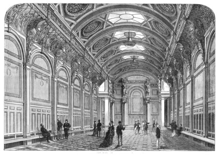 The new Freemasons' Hall, Great Queen-Street, 1869. Creator: Unknown.
